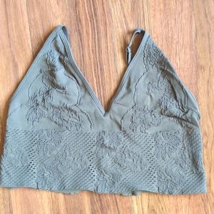 Free People Textured Seamless Bralette